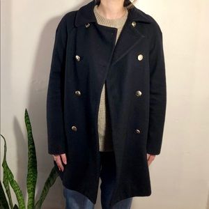 Zara Double Breasted Pea Coat